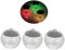 FONDOTIN 4 Piezas faroles flotantes para Piscina Bolas de Billar led Ligero luz Impermeable luz de la decoración del Estanque Exterior Luces Decorativas Bola mágica Luces de la Piscina