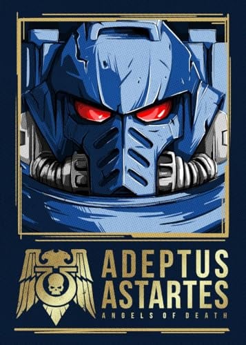 Displate Offiziell Warhammer MetallPoster Magnetische Befestigung Inklusive Lizenziert Bilder Hochwertiges Poster Adeptus Astartes Bild 40,000 Graphics - Deko Poster 67.5 cm x 48 cm