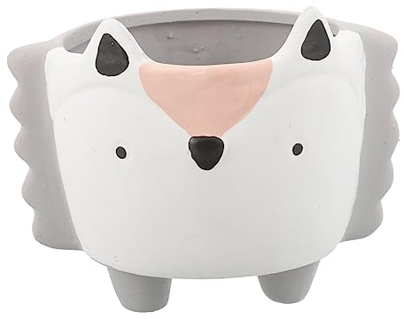 POPETPOP Pots Animaux Céramique pour Et Cactus Décorations De Jardin avec Trou De Drainage Style