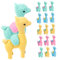 HEMOTON 20 Stück Radiergummi für Kinder Alpaka Radiergummis für Party Favors Tiere Radiergummis Malerei Gummi Bleistift Radierer Klasse Belohnungen für Studenten