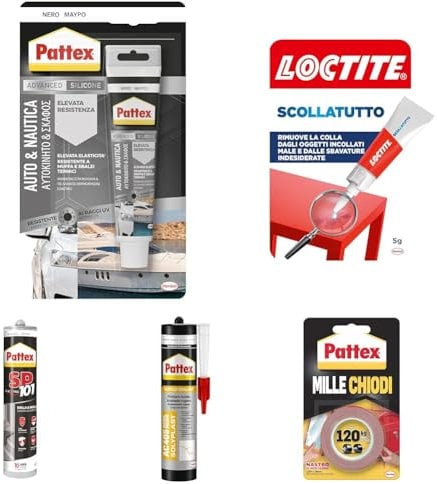 Pattex Adesivo Sigillante Auto e Nautica, Multifunzionale per Applicazioni in Campo Nautico, Resistente alle Vibrazioni, Molto Elastico, Adatto per Sigillare Vetri di Automobili, Tubo da 50ml