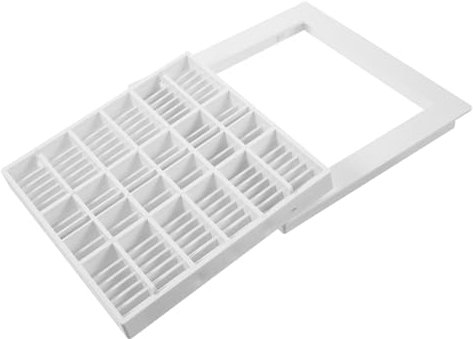 SOIMISS Desagüe de Suelo para Piscina Accesorio para de Agua de Drenaje Reemplazable Forma Cuadrada Drenaje Mantiene Agua Limpia