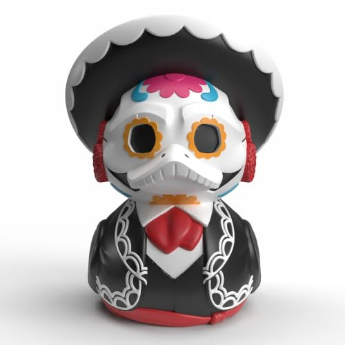 TUBBZ Travel Mexico Gummiente – Vinyl-Figur Toys Sammlerstück Mini 5cm | Mini-Vinylfigur im Stil des „Tag der Toten“, Sammlerfigur – ideal als Geschenk für Männer und Frauen oder zur Ausstellung
