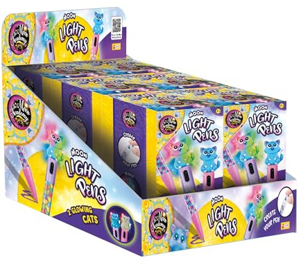 Lisciani - The Moon Academy - Moon Light Pens - Kreativset für Kinder ab 7 Jahren - Leuchtstifte zum Selbstgestalten - Manuelle Aktivität ohne Bildschirm - Fördert die Kreativität und Feinmotorik.