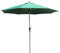 Parasol Green Patio Paraguas con 8 Costillas de Acero, Piscina de Patio de Playa al Aire Libre, protección UV de 9 pies para Acampar para Acampar Solar, Resistente al Clima