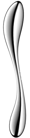 Satisfyer Star Force 3 Dildo | Heavy Metal Sexual Wellness Device | XXL stainless steel sexual wellness device for women & men | Extra large steel | G-spot stimulation | Temperature play