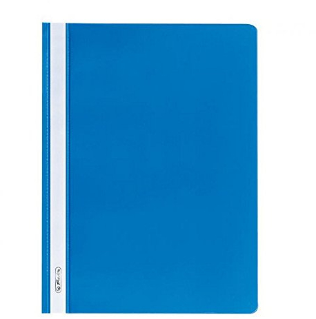 Herlitz 10839413 Schnellhefter DIN A4 in hellblau