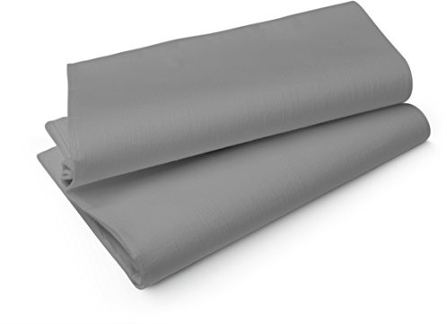 Duni 167355 Tabelle beinhaltet, Evolin, 127 cm x 180 cm, granit grau (25 Stück)