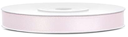 SATINBAND 25m x 6mm HOCHZEIT DEKOBAND Geschenkband Antennenband Schleifenband, Farbe:Altrosa