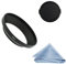 SIOTI Camera Wide Angle Metal Lens Hood with Cleaning Cloth and Lens Cap Compatible with Leica/Fuji/Nikon/Canon/Samsung Standard Thread Lens