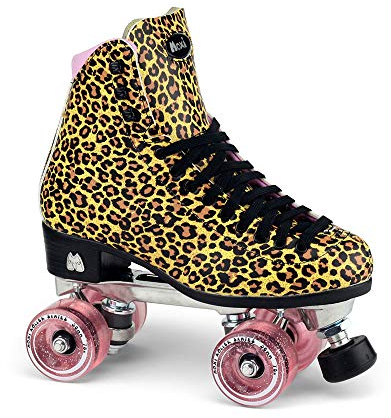 Moxi Jungle Leopard Rollschuhe, 9 (mens)