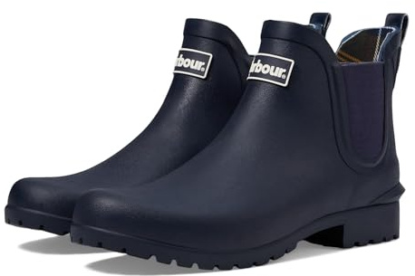 Barbour Damen Wilton Chelsea Welly Gummistiefel, Marineblau, 37.5 EU