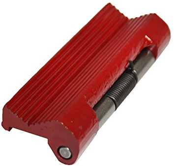 Rohrspannbacke 135 mm abklappbar für Profi-Schraubstock KF 135