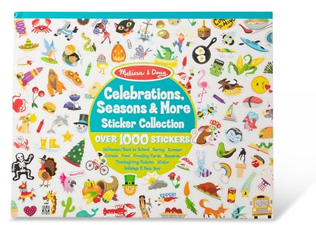 Melissa & Doug Sticker Collection Book: 1,000 Plus Stickers – Seasons and Celebrations