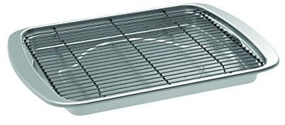 Nordic Ware 45027AMZ Oven Bacon Baking Tray, 17x12 in, Stainless Steel