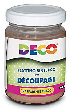 CWR Vernice Flatting Sintetica Opaca per DECOUPAGE Barattolo Opaco ML.150