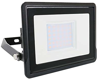 V-tac VT-138 LED-Flutlicht - 30 W - 2340 Lm - 4000K - Schwarz