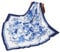 FAIRYGATE Damen Schal Kopftücher Halstuch Schal Frauen Elegant Schal Business Tuch Scarf Bandana Taschentuch Ansatz Handgelenk Verpackungs 75014