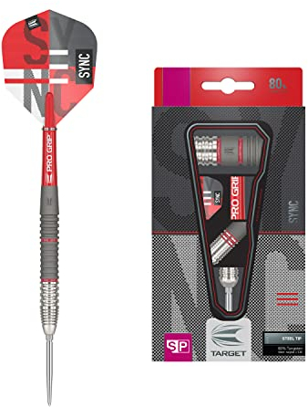 Sync 03 22G 90% Tungsten Swiss Point Steel Tip Darts Set