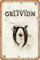 Clilsiatm The Elder Scrolls IV Oblivion Game Poster Vintage Game Metall Blechschild 20,3 x 30,5 cm