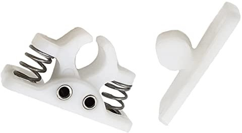 Caravan Door Plastic Catch Door Retainer Sprung Static Motorhome Door Security Accessory for Motor Home