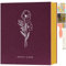 Lanpn Album fotografico autoadesivo per album di foto in lino, pagine magnetiche appiccicose, contiene diverse dimensioni 10x15cm 13x18cm immagini A5 (20 fogli piccoli / 40 pagine, viola)