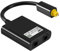 WANGCL Optischer Kabel-Splitter, 1 auf 2, Glasfaseroptik, Kompatibel mit HDTV, Blu-ray-DVD-Player, Dolby Digital, PCM, DTS, XBOX360, PS3, Heimkino, Soundbar