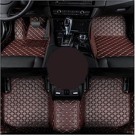 Auto Fußmatten Auto-Fußmatten Für E46 3 Cabrio 3 Coupe 3 Compact 318 320 313 316 330 325 Fußzubehör Automatten (Farbe : Coffee)