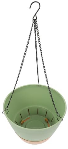 BESPORTBLE 2pièces Chrysanthème Suspendu Pot De Fleurs Accroché pour Plantes Succulentes Décoration Moderne pour Intérieur Et Extérieur