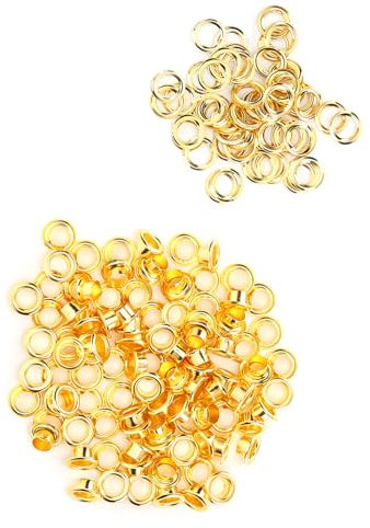 Öse, Hohlniet, Ungiftig, Rostfrei, Druckbeständige Ledertülle für Kleidung, Kunststoffe, Papierprodukte