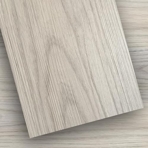 TIBBERS Suelo Vinílico Autoadhesivo, 12 Lamas de 15 x 91 cm (1,67 m²), PVC Impermeable y Recortable, Alta Adherencia, Imitación Madera, SMD006
