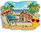 La Romana Dominikanische Republik Holz 3D Kühlschrankmagnet Stadt Reise Souvenir Niedliche Kühlschrankaufkleber Home Kitchen Decoration