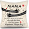 Mama das ist eine Umarmung nur für dich zu erinnern dass ich dich liebe Kissenbezug für Mama Mutter von Tochter Sohn Mama Geburtstag Muttertag Weihnachten Geschenk Umarmung Kissenbezüge(Mama-a)