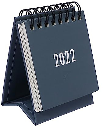 DIYEAH Mini-tischkalender 2021 Desktop-kalender Spulen-notizblock Für Das Home-office