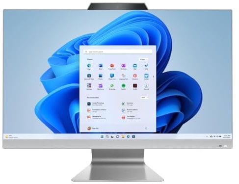ASUS M3702 M3702WFA-PS504T All-in-One Computer - AMD Ryzen 5 7520U - 16 GB - 1 TB SSD - 27 Full HD - Desktop