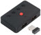 xiwai USB Wired Mouse and Keyboard Convert to Wireless 2.4G Bluetooth(BT) Converter with Receiver USB Switch Selector Type-C Power for Tablet Phone Laptop