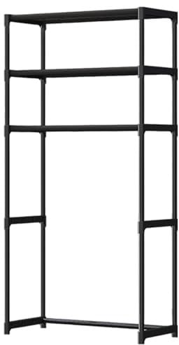 Jcasbdn Washing Machine Shelf 3-Tier Laundry Room Shelves over Washer and Dryer Space Saving Washing Machine Storage Utility Rack for Home Bathroom