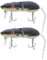eMagTech 2 Pezzi Rat Mouse Swimbait 15g 15,5cm Topwater Crankbait Snodato Per La Pesca Di Pesci Predatori E Lucci