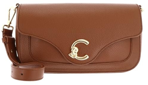 Coccinelle Leder Schultertasche Umhängetasche C-Me Handbag Grainy Leather