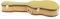 F Fityle Custodia per chitarra acustica, imbottitura spessa con comoda maniglia, custodia rigida per viaggio, esibizione sul palco, concerto, Manico Giallo