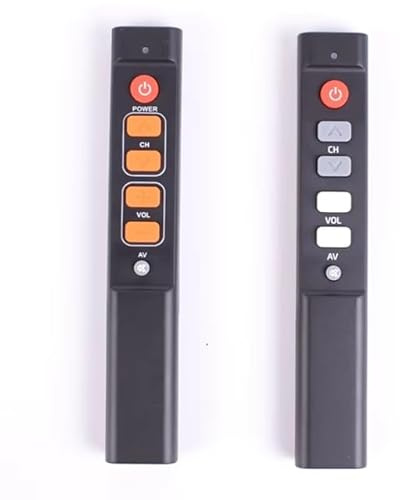 Universal TV Remote Control for Seniors Elderly Visually Impaired Big Buttons [2-Pack] Extra Large Button Easy to Use Compatible with Most TVs Simple