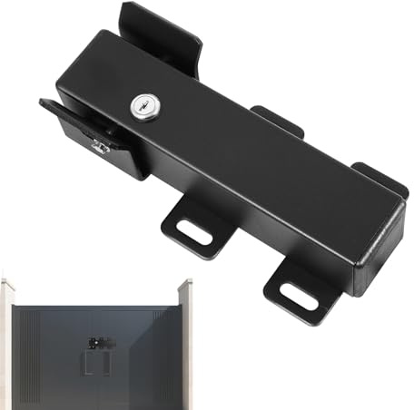 PBTERDTF Elektrisches Torschloss 24V 60W Torantriebssystem Automatisches Elektro-Torschloss Zugangskontrolle Sicherheitstorschloss Gartentor Schloss für zweiflügelige oder einflügelige Drehtore