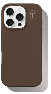 IDEAL OF SWEDEN Silikon Hülle mit MagSafe kompatibel mit iPhone 16 Pro – Premium Handyhülle für iPhone, Kratzfest & Stoßfest, Fallschutz (Braun)