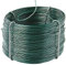 Cogex 01394 - Rollo de Alambre de Hierro plastificado (Longitud 50 m), Color Verde
