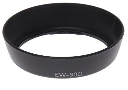 EW60C Pare-Soleil paresoleil Pare Soleil Type EW-60C pour Objectif Canon EF 28-80mm et EF 28-90mm Toutes Versions EF-S 18-55mm 3.5-5.6 EF-S 18-55mm 3.5-5.6 II et pour EF-S 18-55mm 3.5-5.6 III