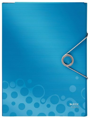 5 X LEITZ bebop Schreibmappe blau 4580-00-37
