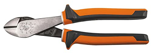 Insulated Diagonal Side Cutting Pliers with Slim Handle, 1000 V Rated, Klein Tools 200028EINS