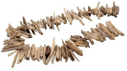 Unbekannt Windspiel Girlande Wandschmuck Treibholz Holz Garten Bad Tischdeko Deko Maritim