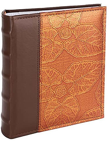 Natur inspiriertes Einsteckalbum für 200 Fotos 10x15 - Kleines Fotoalbum zum Einstecken mit Langlebigen Taschen & Extra Platz für Notizen | Einfache Handhabung | Photo Album als Geschenk für Familie