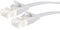 Maplin Ethernet Cable 2M White, Flat CAT6 Gigabit UTP LAN Network Cable RJ45 High-Speed 10Gbps Compatible with Laptop, PC, CCTV, PS4/5, Xbox, Switch, Modem, Router, Smart TV, Sky Box, WiFi Extender